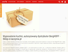 Tablet Screenshot of e-naczynia.pl